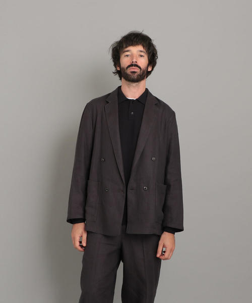 Steven Alanスティーブンアランセットアップ-サンローランスウェード黒