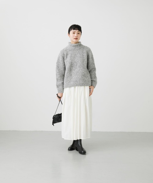 かぐれ（カグレ）の「ペルーアルパカタートルネックニット（ニット