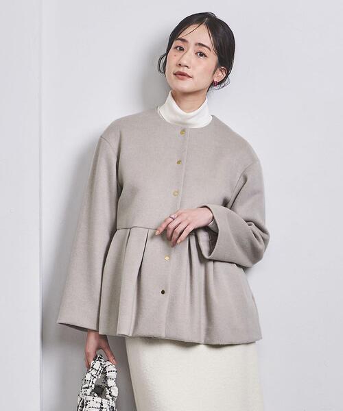 UNITED ARROWS（ユナイテッドアローズ）の「ペプラム ショート コート
