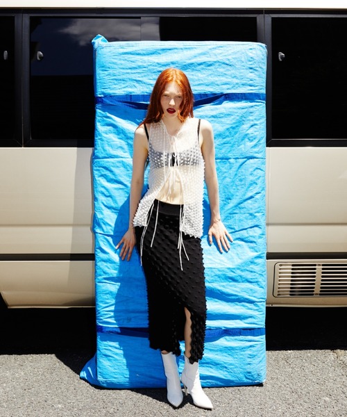 OPEN SESAME CLUB（オープンセサミクラブ）の「durian long skirtB