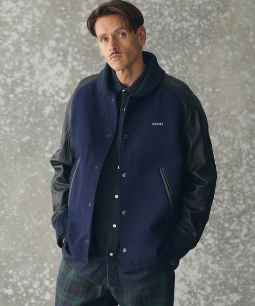 THEOREM（セオレム）の「mj10345-Leather RS Award Jacket スタジャン