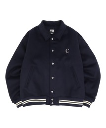 NEW ERA｜ニューエラ（レディース）のスタジャン（ブルー・ネイビー