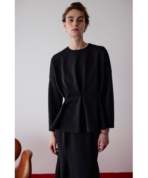 RIM.ARK（リムアーク）の「Volume tuck design tops（シャツ/ブラウス