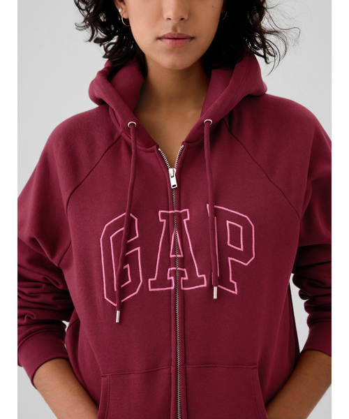 GAP（ギャップ）の「Gapロゴ ヴィンテージソフト ジップアップ