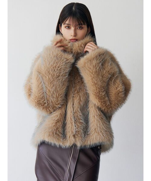 セール】MIXフェイクファーブルゾン（ブルゾン）｜MURUA（ムルーア）の