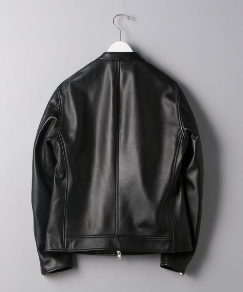 【お得】ユナイテッドアローズ　シングルライダースジャケット WARDROBE SMART】 シープ シングル ライダースジャケット