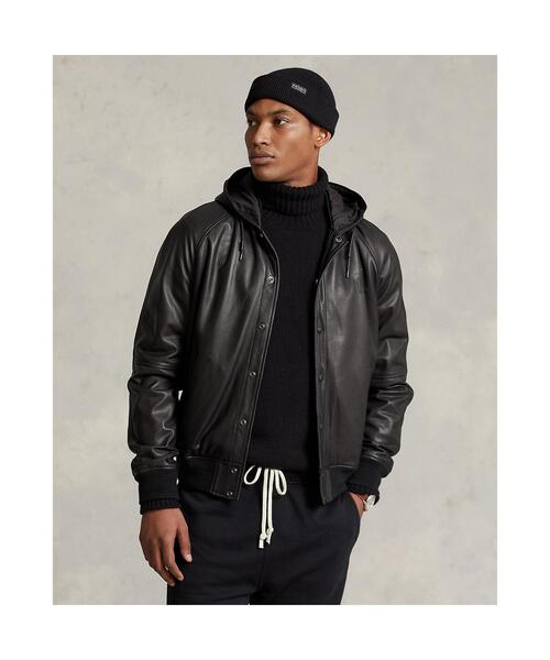 POLO RALPH LAUREN（ポロ ラルフ ローレン）の「レザー フーデッド