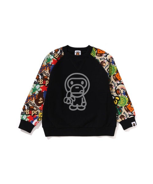 BAPE kids アベイシングエイプ スウェット140 BAPE kids アベイシング