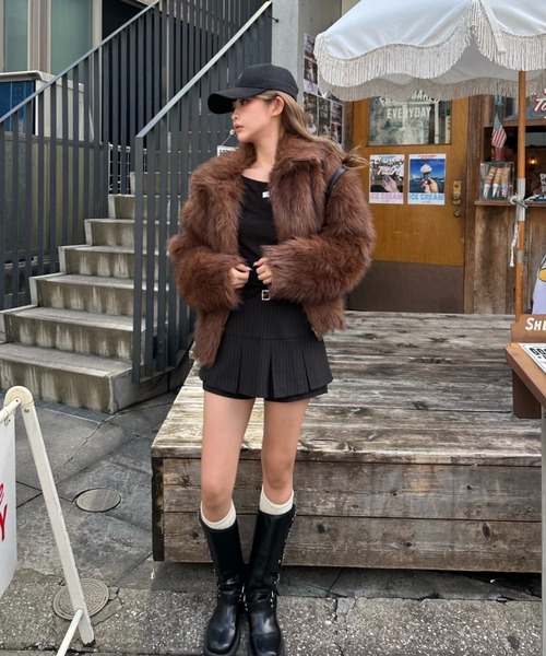 RAY CASSIN（レイカズン）の「ダブルジップファーブルゾン（ブルゾン