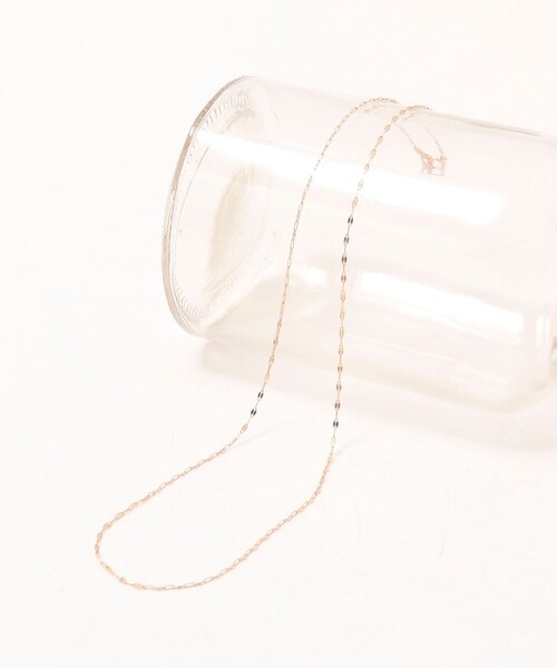 10K ペタルチェーン40㎝ ネックレス（ネックレス）｜NOLLEY'S