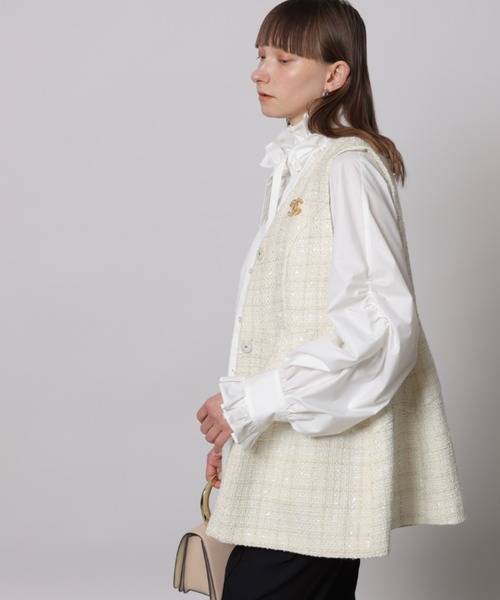 CADUNE（カデュネ）の「ペプラムジレ（その他アウター）」 - WEAR