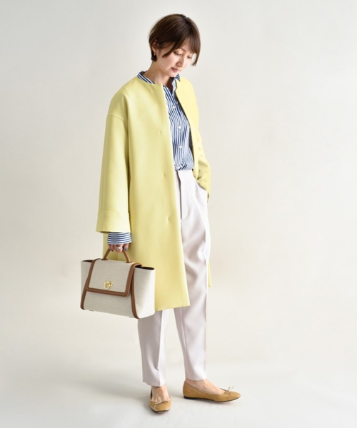 UNTITLED（アンタイトル）の「◇ドライエアクロス ノーカラーコート