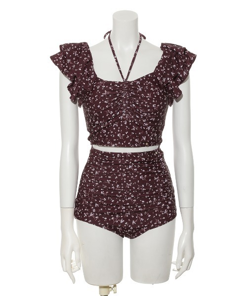 FRAY I.D（フレイアイディー）の「フリルブラウスセパレートスイム