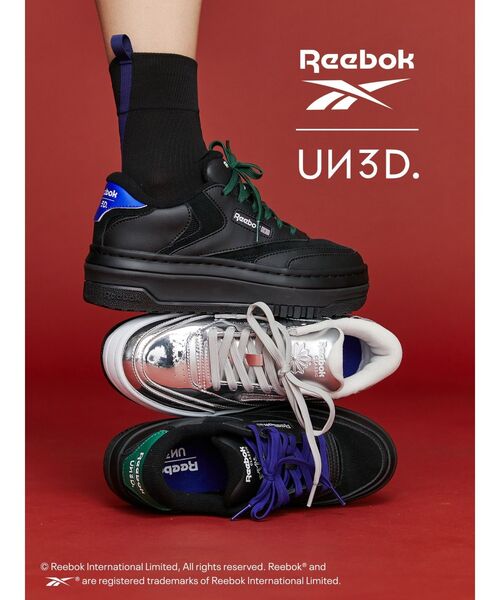 UN3D.（アンスリード）の「Reebok×UN3D. CLUB C EXTRA / リーボック