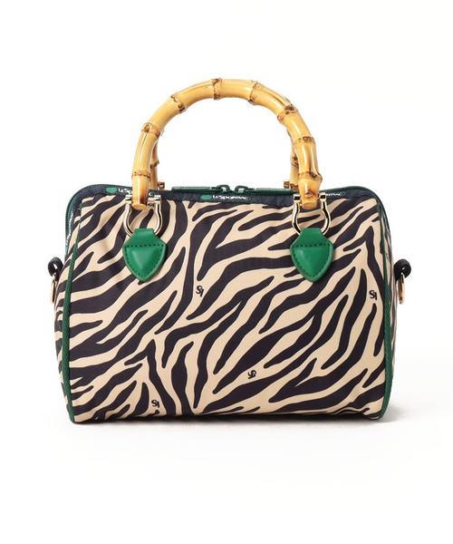 LeSportsac（レスポートサック）の「SMALL BAMBOO BOSTON クリーム