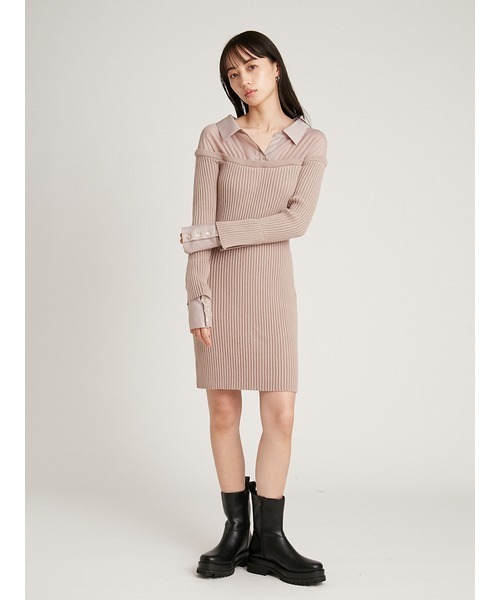 SNIDEL（スナイデル）の「Sustainableオフショルニットドッキング