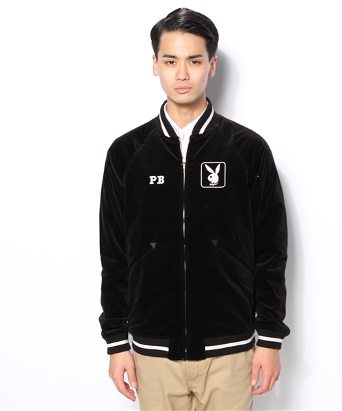 HYSTERIC GLAMOUR（ヒステリックグラマー）の「PLAYBOY刺繍