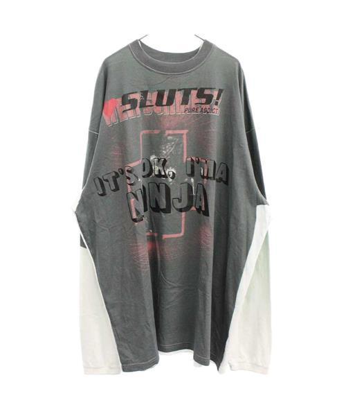 ブランド古着】ニンジャ 転写 ロンT カットソー（Tシャツ/カットソー