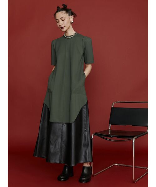 UN3D.（アンスリード）の「FAKE LEATHER DOCKING OP / フェイクレザー