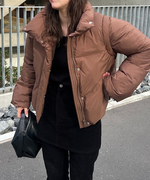 CAPRICIEUX LE'MAGE（カプリシューレマージュ）の「2WAY中綿パフ