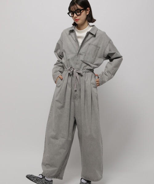 niko and（ニコアンド）の「【NKJ 2025SS】WORK JUMPSUITS（つなぎ