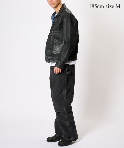 MEN【Levi's(R) | BIOTOP】 Exclusive 26SS TYPE 1 TRUCKER BLACK
