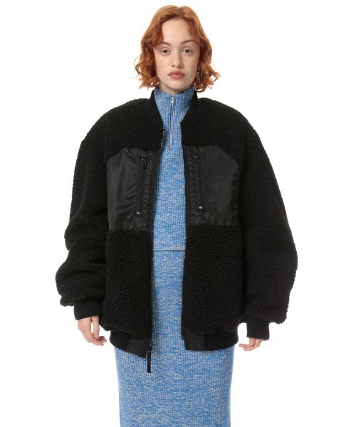 SLY（スライ）の「BOA REVERSIBLE BZ/ボアリバーシブルブルゾン