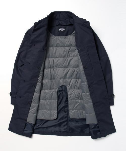 BEAMS（ビームス）の「BEAMS / ダウンライナー ステンカラーコート
