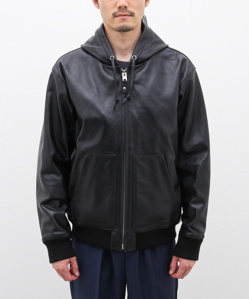 Schott / ショット】LEATHER FULLZIP PARKA（ライダースジャケット