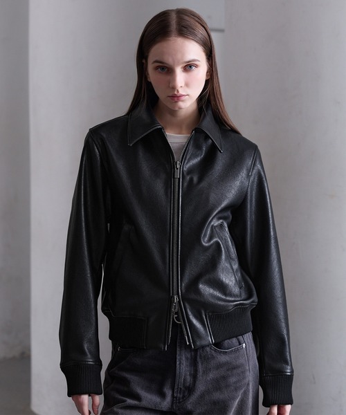 CLEL】Deep Texture Blouson / ディープテクスチャーブルゾン