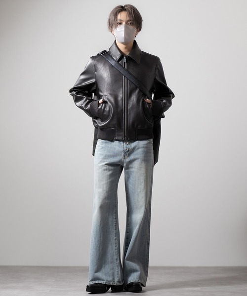 CLEL】Deep Texture Blousonディープテクスチャーブルゾン CLEL】Deep