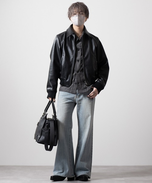 CLEL】Deep Texture Blouson / ディープテクスチャーブルゾン