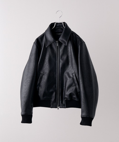 CLEL】Deep Texture Blouson / ディープテクスチャーブルゾン