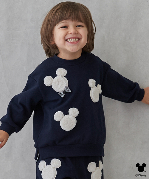 セール】【Disney】アップリケトレーナー（スウェット）｜petit main