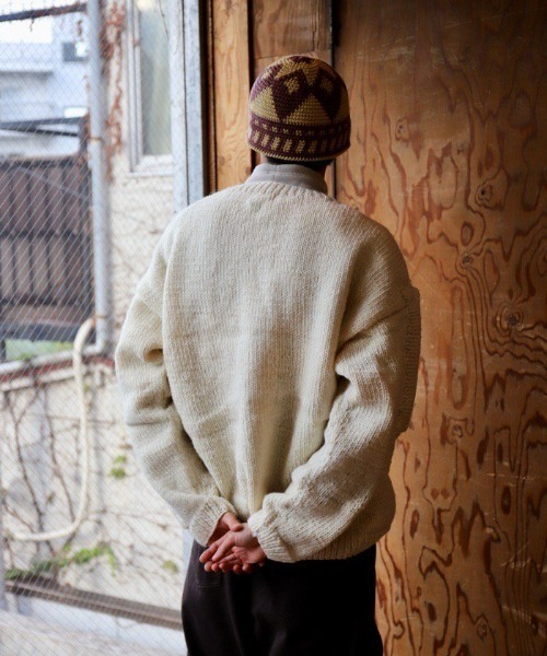 乱痴気（ランチキ）の「【MacMahon Knitting Mills】Crew Neck Knit-3D