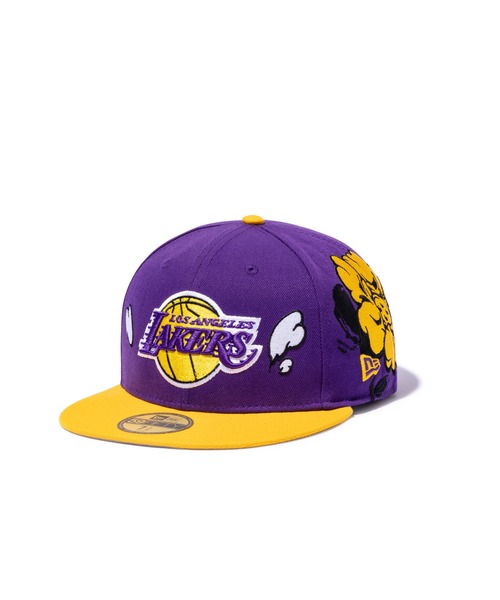 NBA × SHUN SUDO by NEW ERA “Love＆Peace, Ball&Hoops” 】59FIFTY
