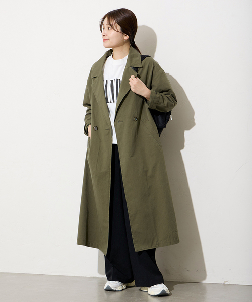 セール】《追加》コットンツイル ロングコート（その他アウター