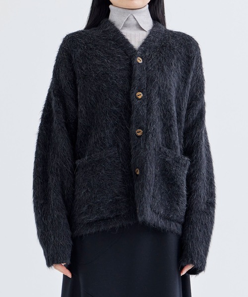 THE INOUE BROTHERS/ザイノウエブラザーズ】Suri Cardigan/アルパカ