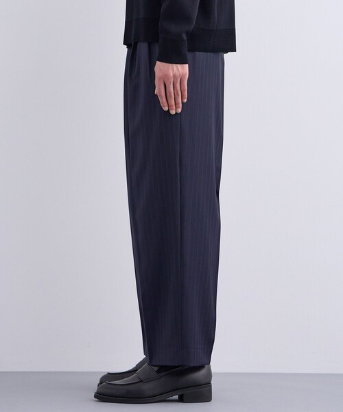 特別価格 ロロピアーナ LOLO PIANA スラックス パンツ 54 ネイビー