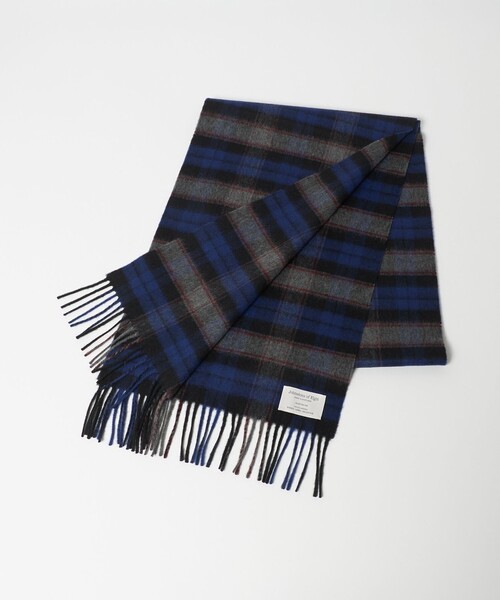 セール】【別注】＜Johnstons of Elgin＞GLR ウールカシミヤ マフラー