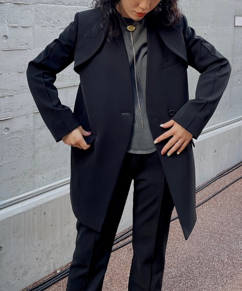 Ameri（アメリ）の「3WAY CONSTRUCTION JACKET（テーラードジャケット