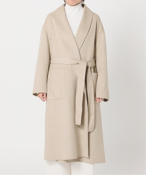 Noble（ノーブル）の「super160ショールカラーリバーコート◇（その他