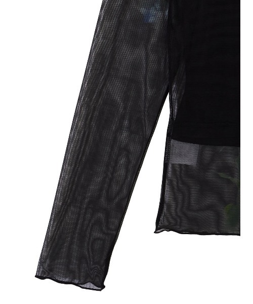 SOFIA SHEER CUT TOP（Tシャツ/カットソー）｜Ameri（アメリ）の