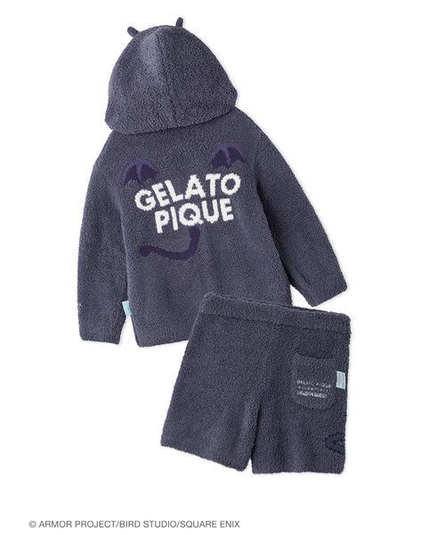 ドラゴンクエスト】【キッズ】ドラキーパーカ&ハーフパンツセット