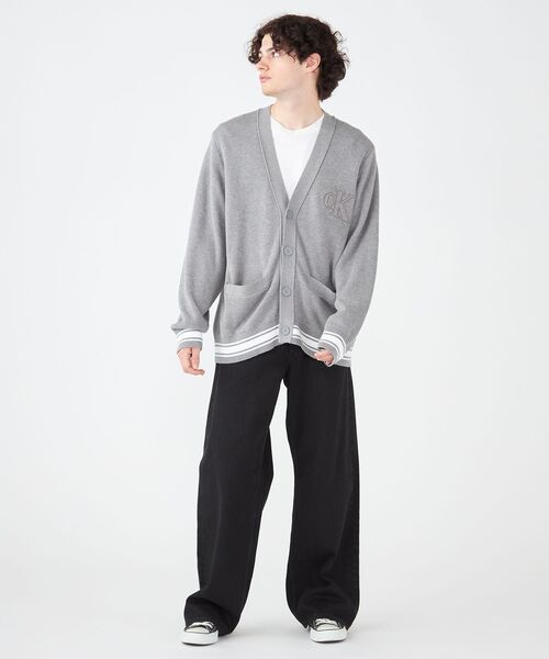 Calvin Klein（カルバン・クライン）の「バーシティ カーディガン