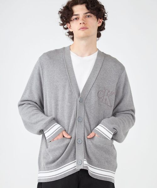 Calvin Klein（カルバン・クライン）の「バーシティ カーディガン