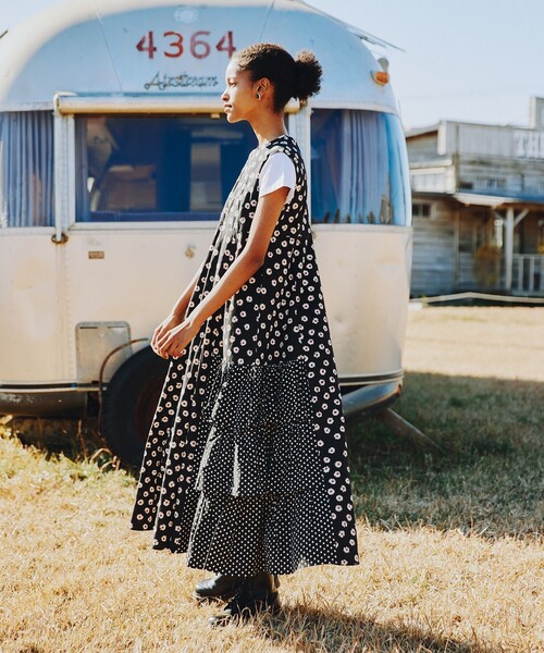 Freada（フリーダ）の「Freada/フリーダ アシメティアードワンピース