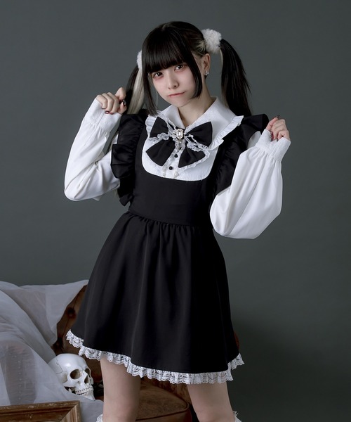 Pal elfy（パルエルフィー）の「レースリボンワンピース（ワンピース