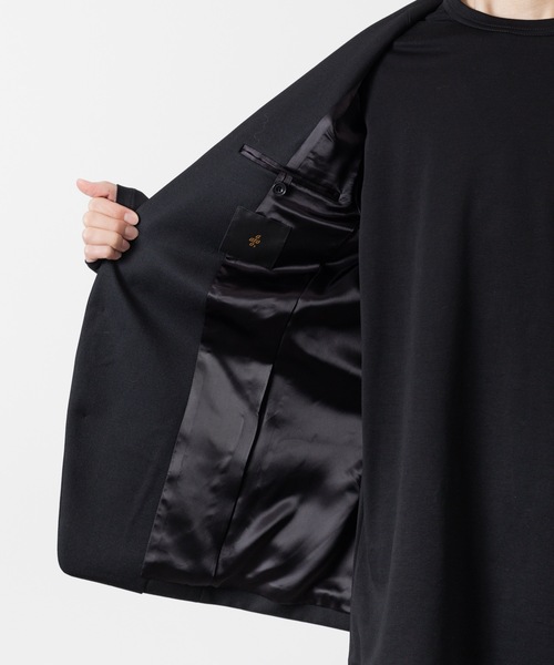 ato（アトウ）の「CLASSIC WOOL NO-COLLAR JACKET（ノーカラー