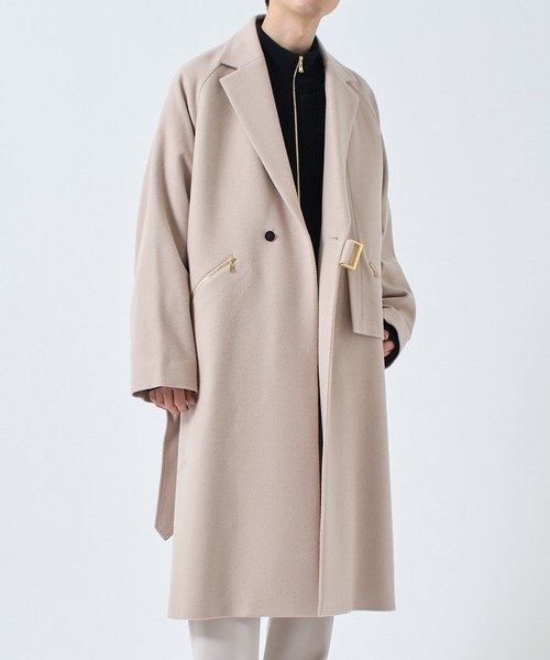 別注〉 Tailored Tie Locken Coat（チェスターコート）｜CULLNI
